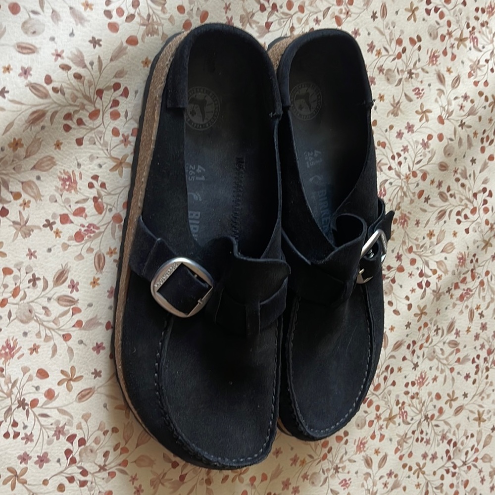 Women’s Birkenstock clogs black size 41, like new